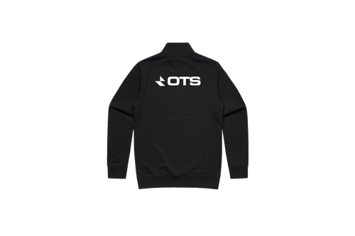 Black OTS Quarterzip