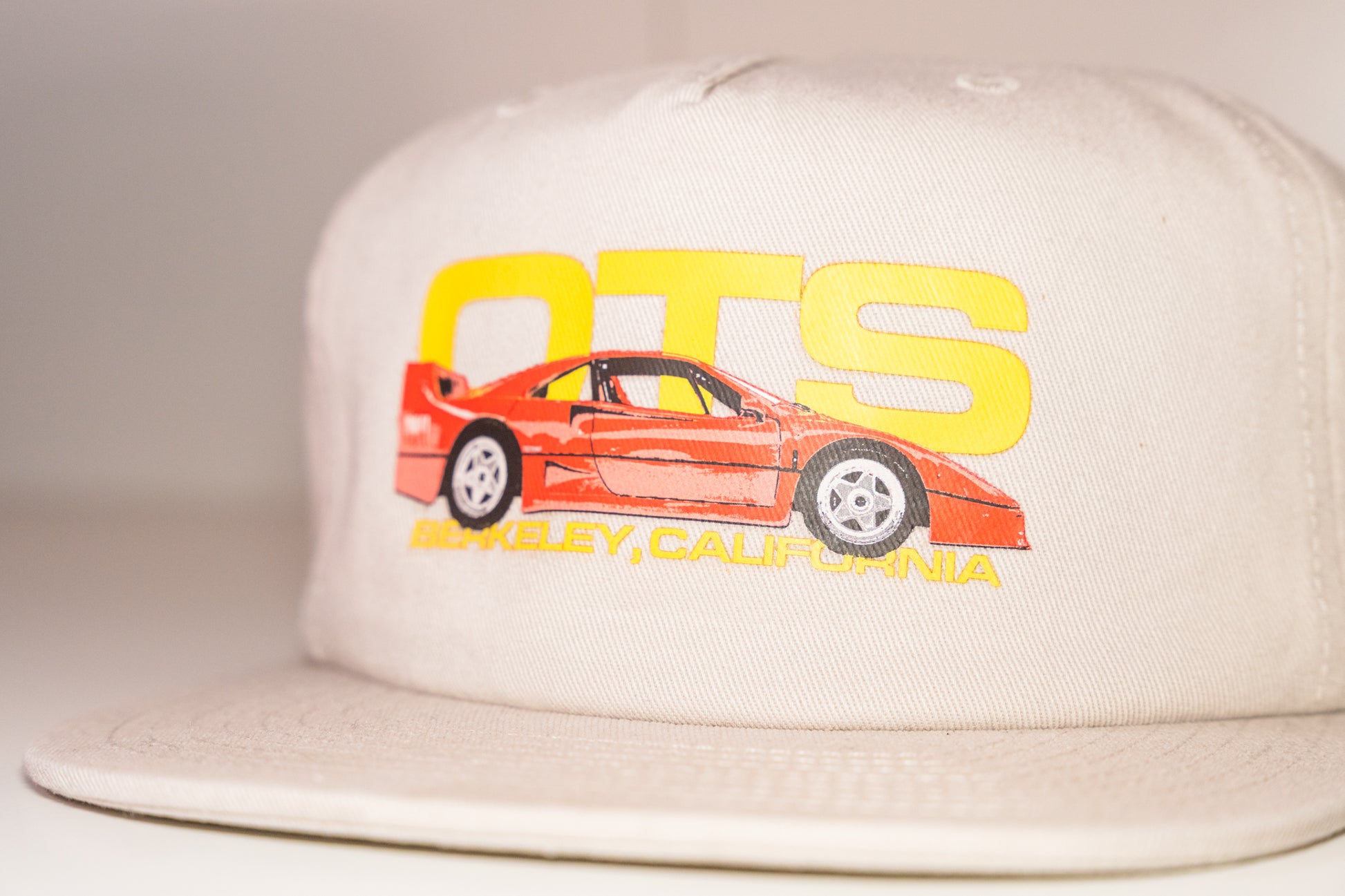 Bone OTS Ferrari Hat