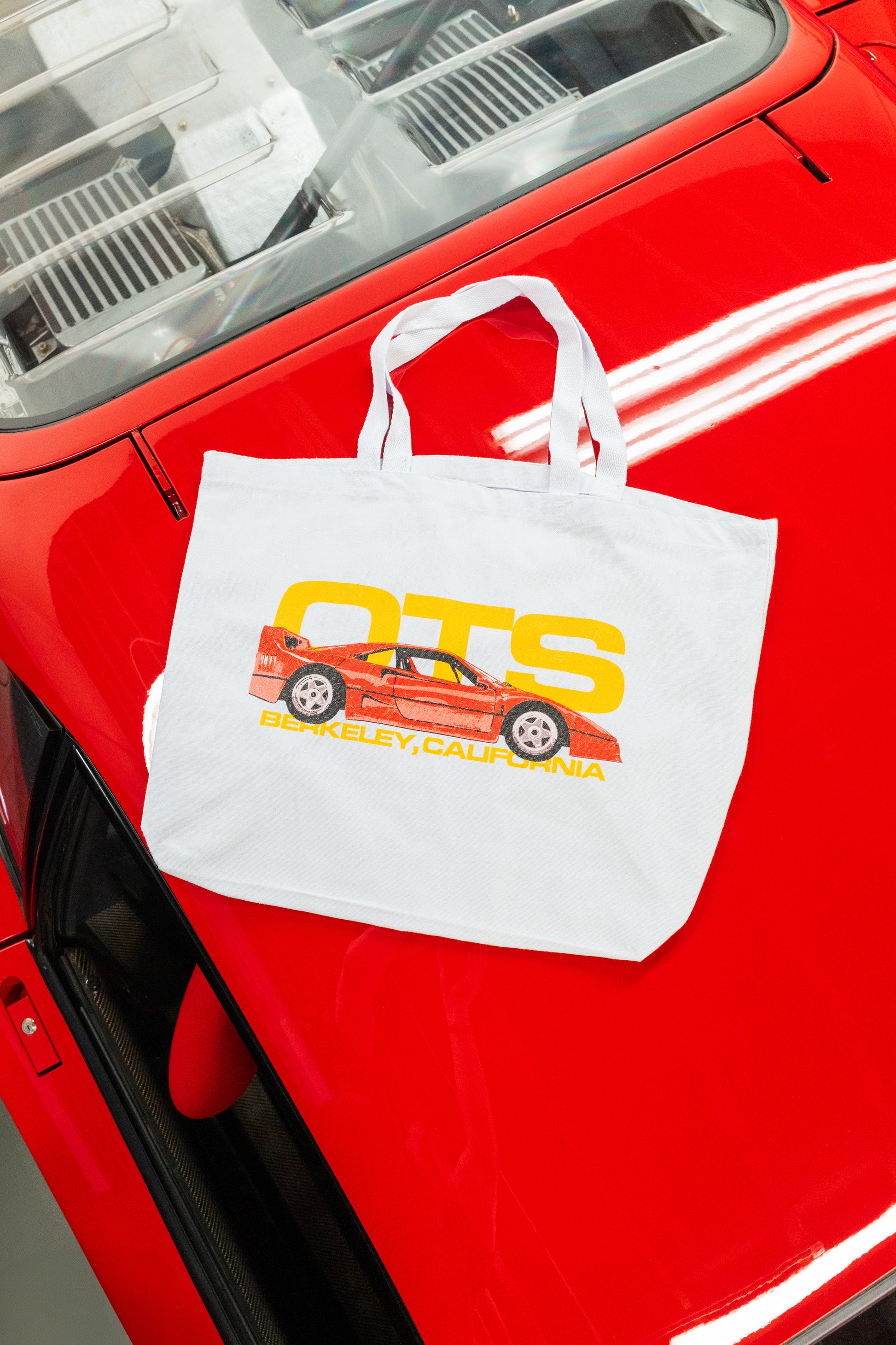 White F40 Tote