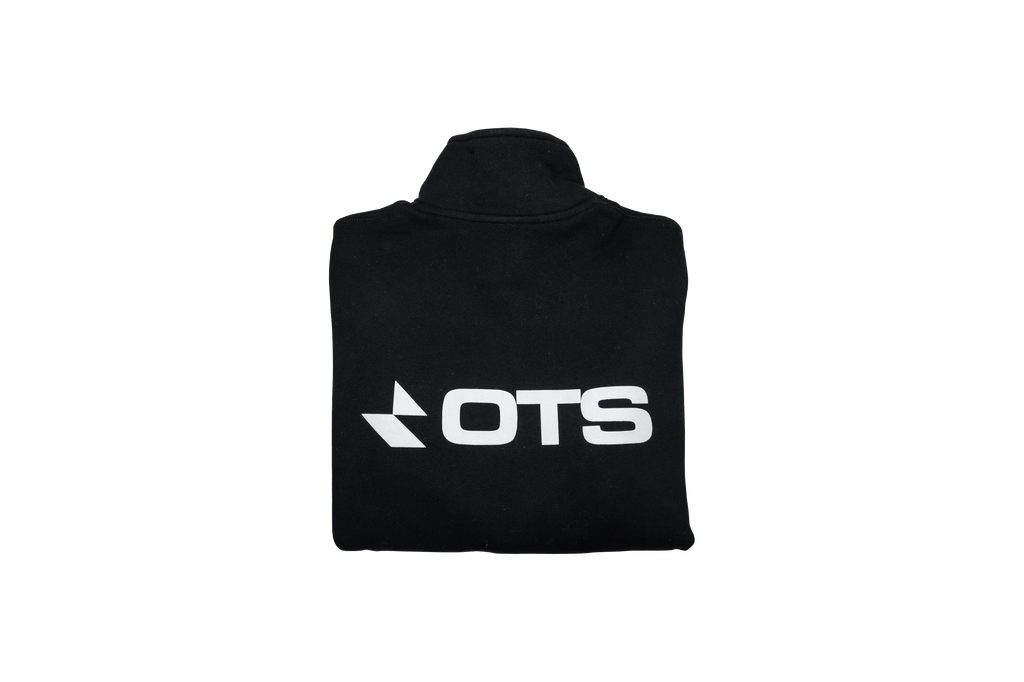 Black OTS Quarterzip