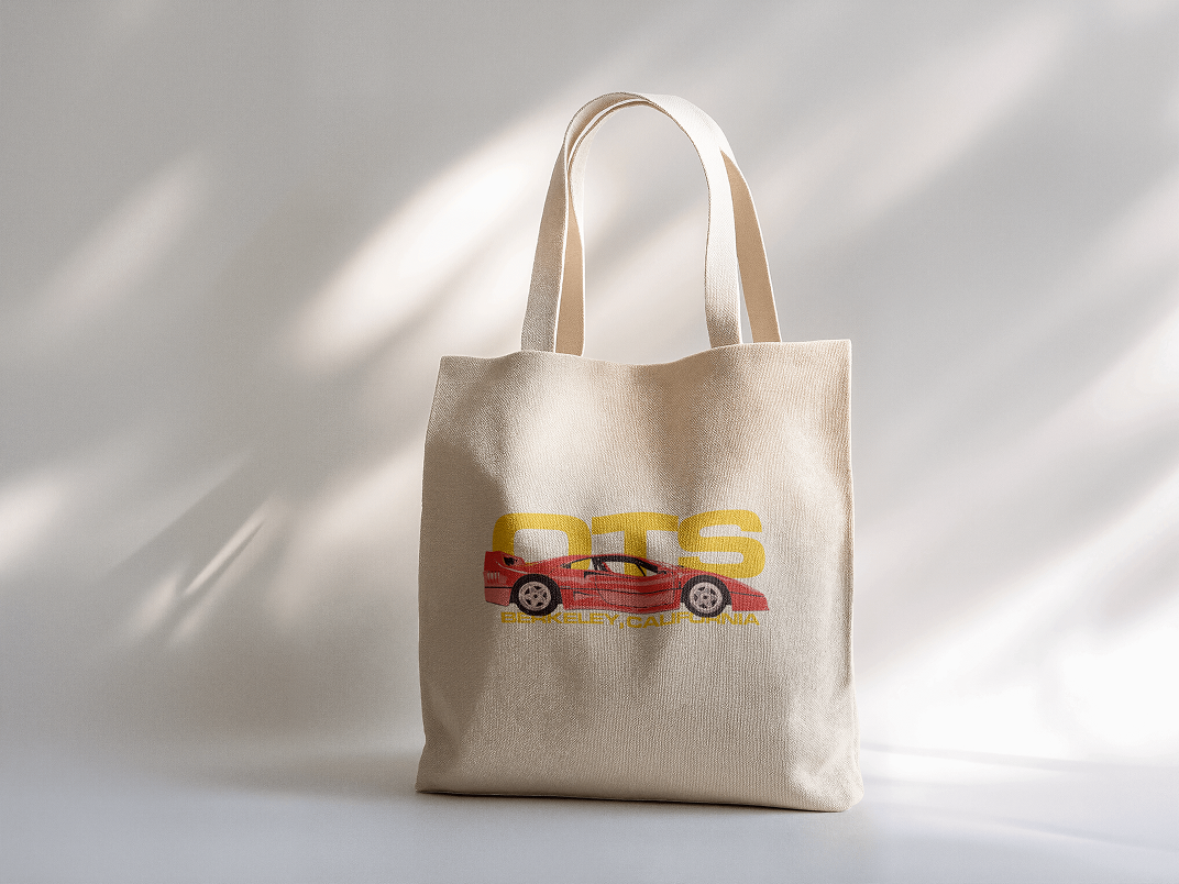 White F40 Tote