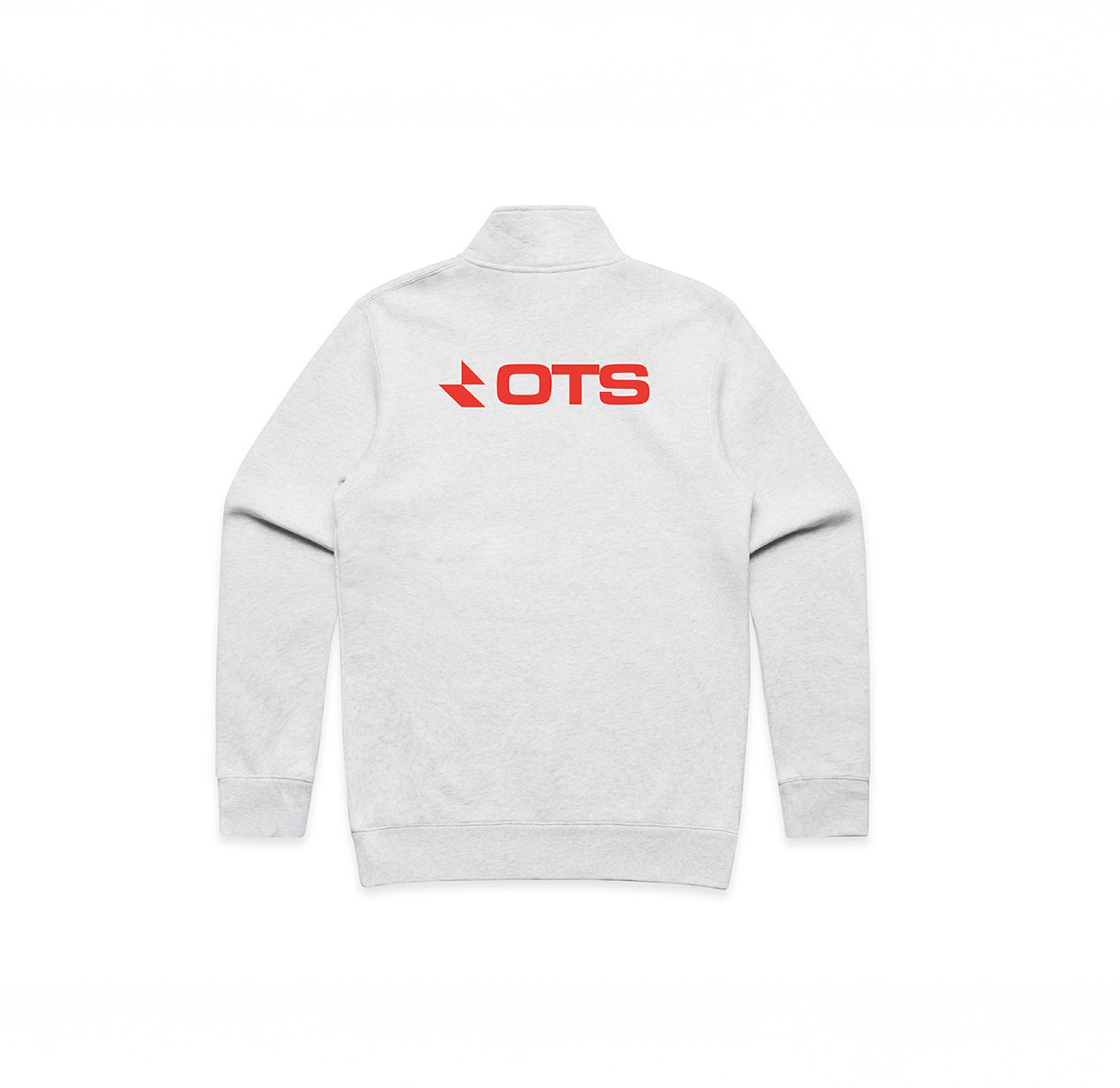 Grey OTS Quarterzip
